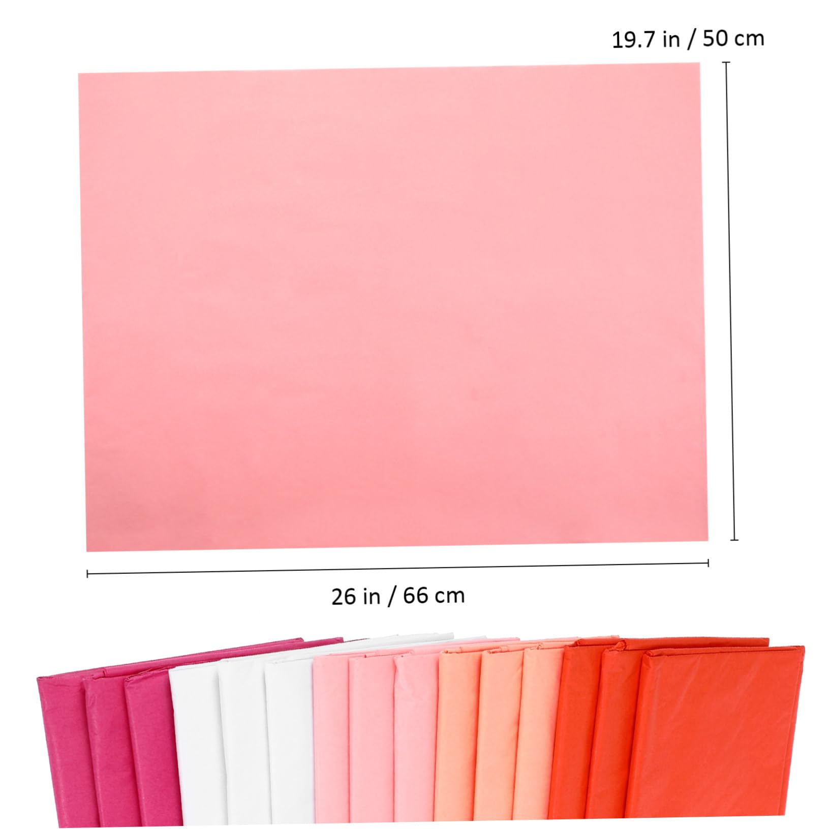 VILLCASE 150 Sheets Bright Color Paper Packing Tissue for Moving Shipping Wrapping Crafts