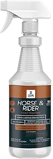 Zone Protects Horse & Rider Equine Spray with Picaridin – 32oz Trigger Spray, DEET-Free Insect Repellent for Horses and Riders, Repels Flies, Gnats, Horse Flies, Ticks, 12-Hour Protection