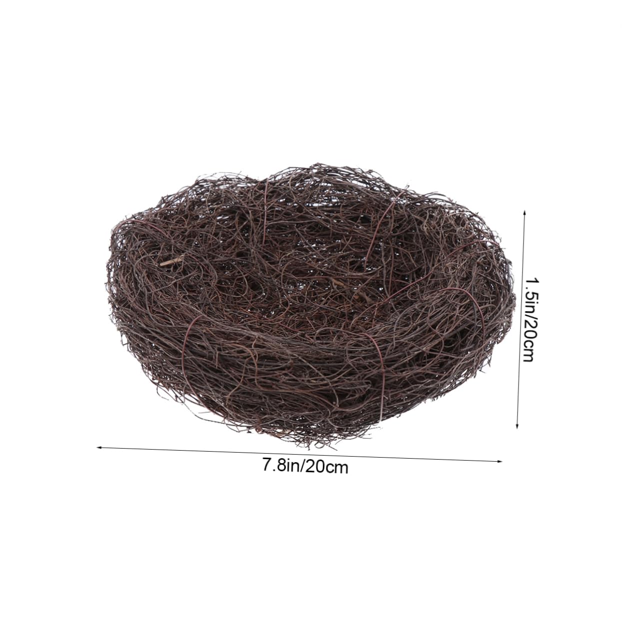 Angoily 3pezzi Nido per Pappagalli Rattan Naturale da Letto Caldo per Uccelli Accessorio per Gabbie di Piccole per Parakeet e Budgerigar
