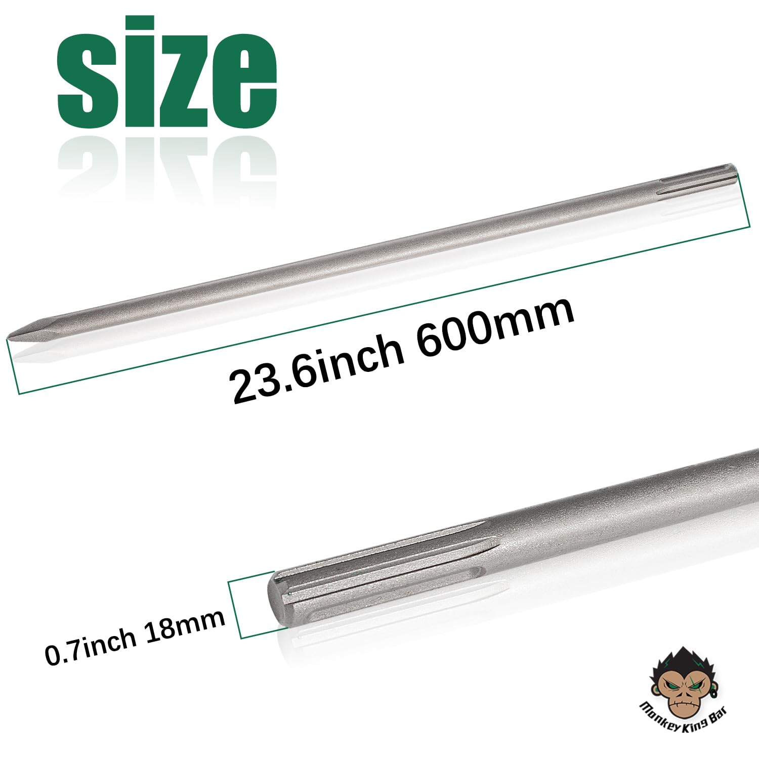 MonkeyKingBar -SDS Max Bits Set 24