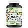 Herbal Slim Garcinia Cambogia Extract - 1500mg per day | 80% HCA | Made in Canada-60 Capsules | Weight Management Support | E