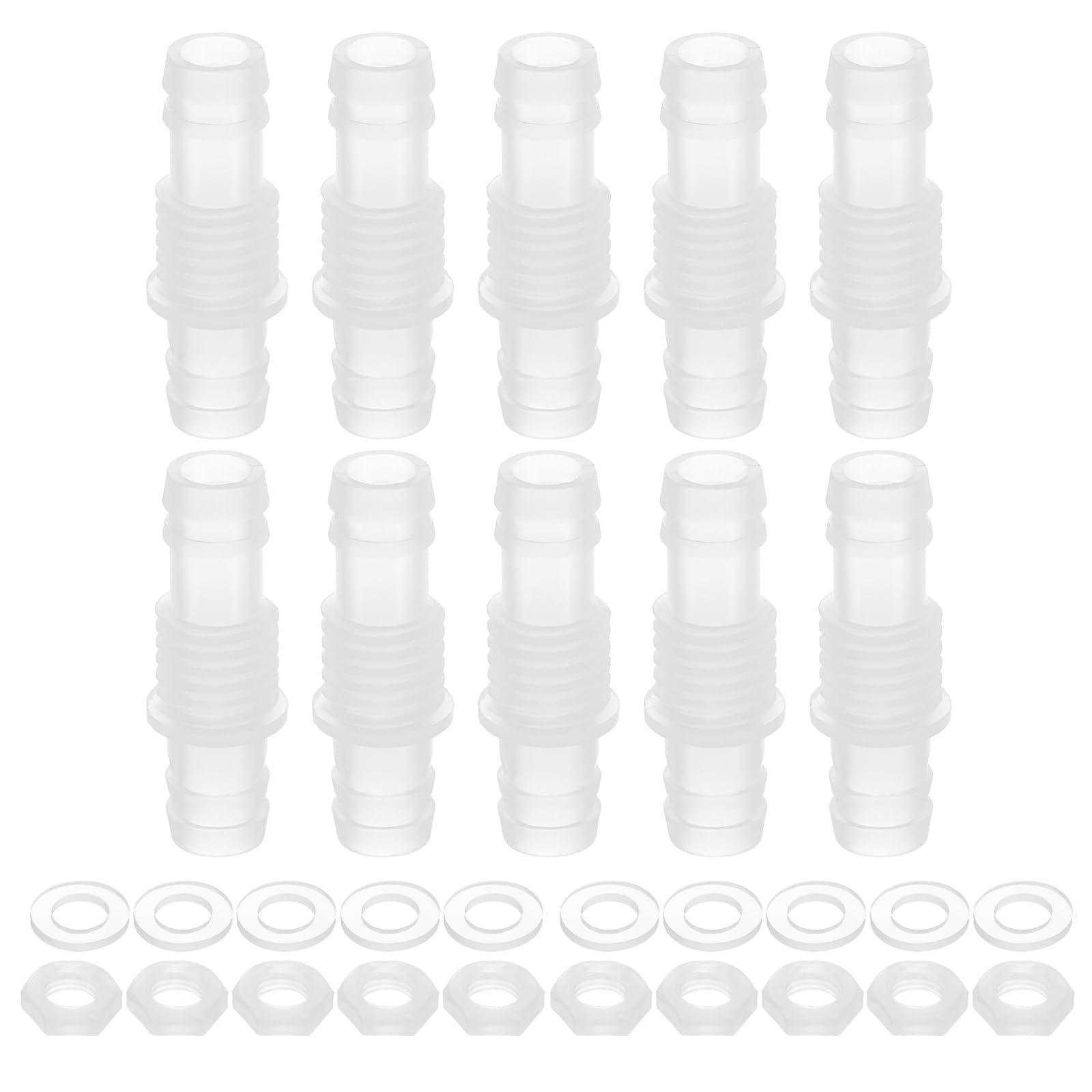 Raccord cannelé 9,5mm pour stopper les fuites de tuyau d'eau et air en traversée de cloison