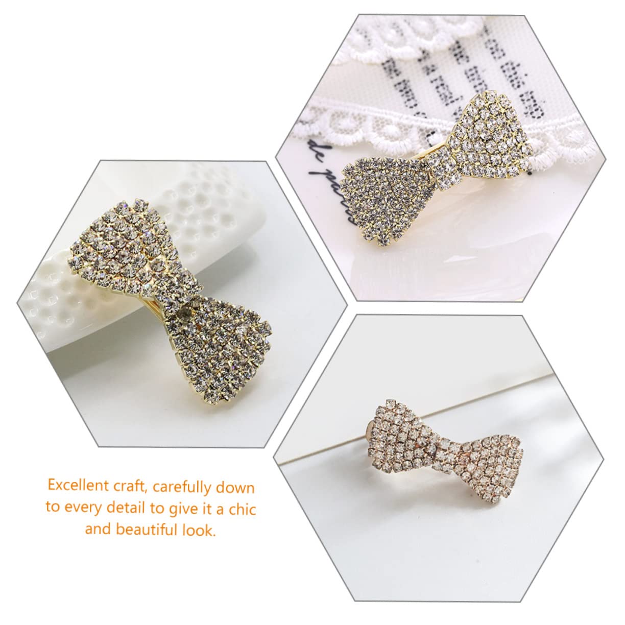 Beavorty 16piezas Clips De Pelo Cristales y Rhinestones Accesorios De Novia y Fiesta Diademas Elegantes Para Mujeres y Niñas Para Cumpleaños y Navidad