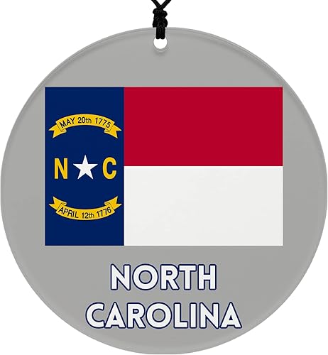 Miniatura 8 de Vermont Christmas Ornament - Festive Design Featuring State Flag - 2026 Hanging Acrylic Disc Decoration for Tree - Unique and Home Decor