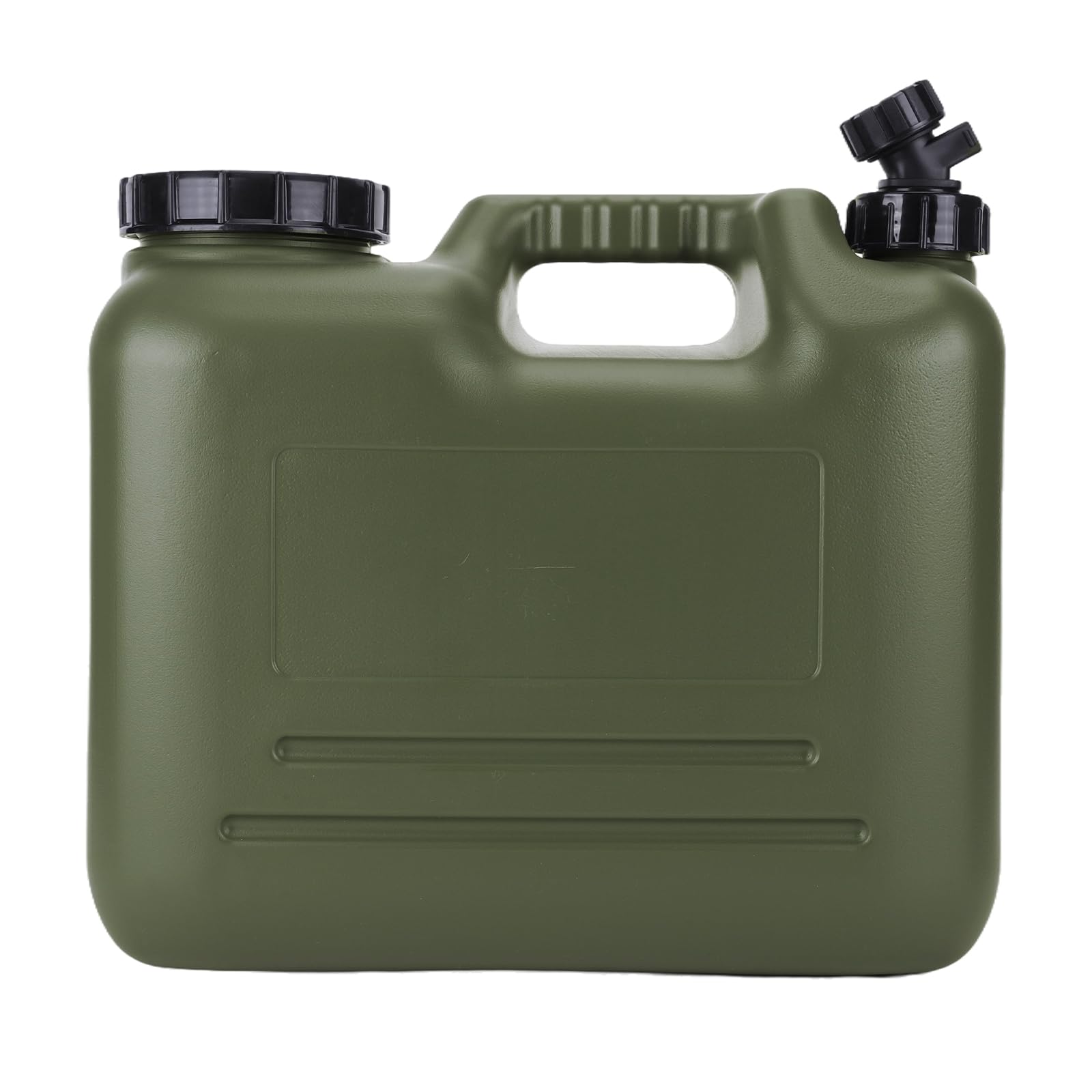 15L Camping Water Container with Spigot Emergency Water Jug w/Wide Filler Opening for Hiking Picnic Vehicle Outdoor Hurricane