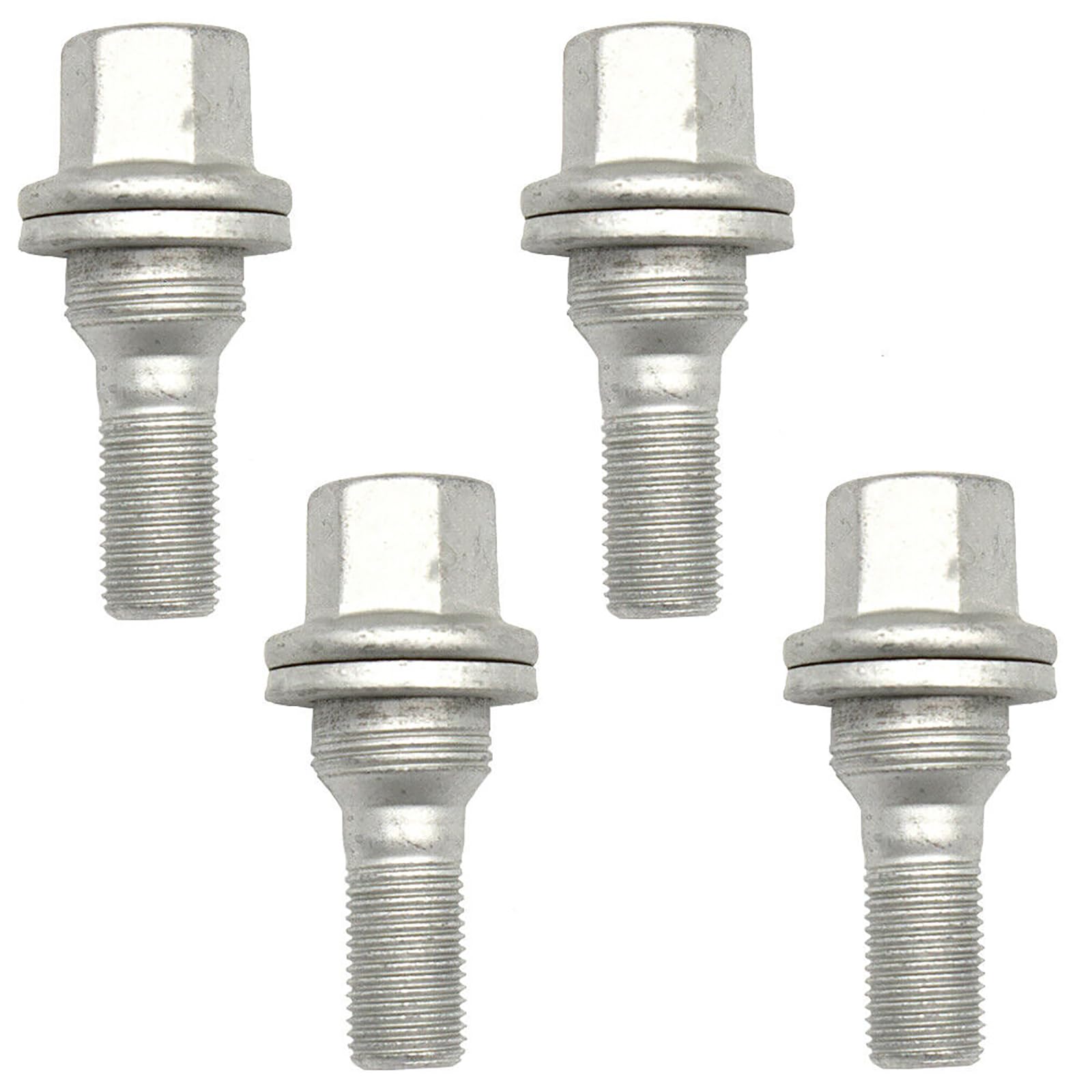 4 tornillos de rueda M12 x 1,25 tornillos de tuerca 9817024580 for Citroen C2 C3 C4 C5 C6 Berlingo Peugeot 206 207 308 407 508 Citroen DS3 DS4 DS5 Berlingo SAXO XSARA Jumpy
