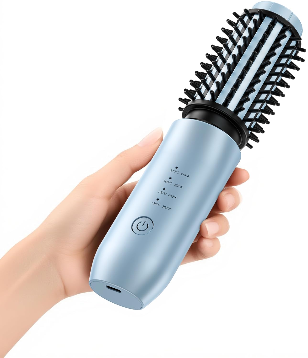 care rise BRUSH IRON 200°C Amazon.com : CARESKY® Cordless Curling Iron Brush, 1.5 Inch Mini