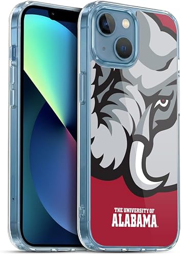 Miniatura 342 de Head Case Designs Funda de gel con logotipo oficial de la Universidad de Alabama UA [protección de grado militar] compatible con Apple iPhone 11