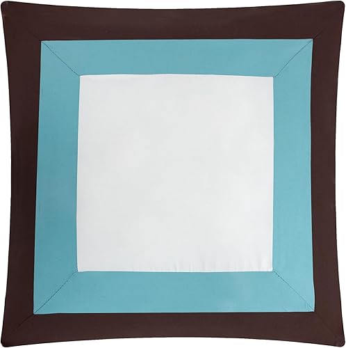 Miniatura 9 de Juego de cama de 10 piezas Chic Home, patrón duque, de colores, todo en una bolsa, Microfibra, Ladrillo, King