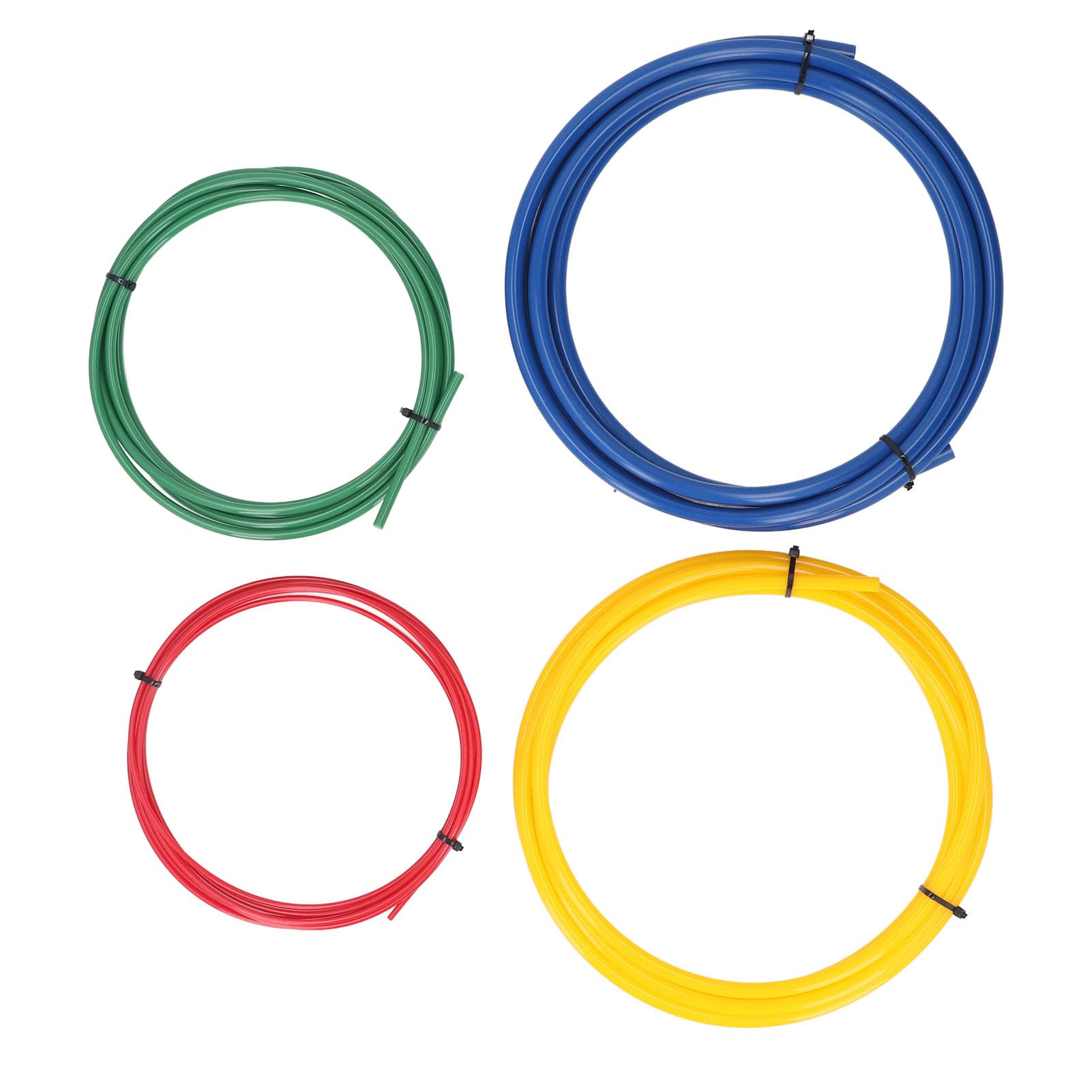 4 PCS AC Cuivre en Cuivre Bender, 1/4 Pouce 3/8 Pouce 1/2 Pouce 5/8 Pouce Bande de Flexion de Tube en Cuivre, Kit de Ciblage de Climatisation