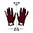 Nxtrnd G1 Youth Football Gloves, Kids Sticky Receiver Gloves (Maroon, Youth Small)
