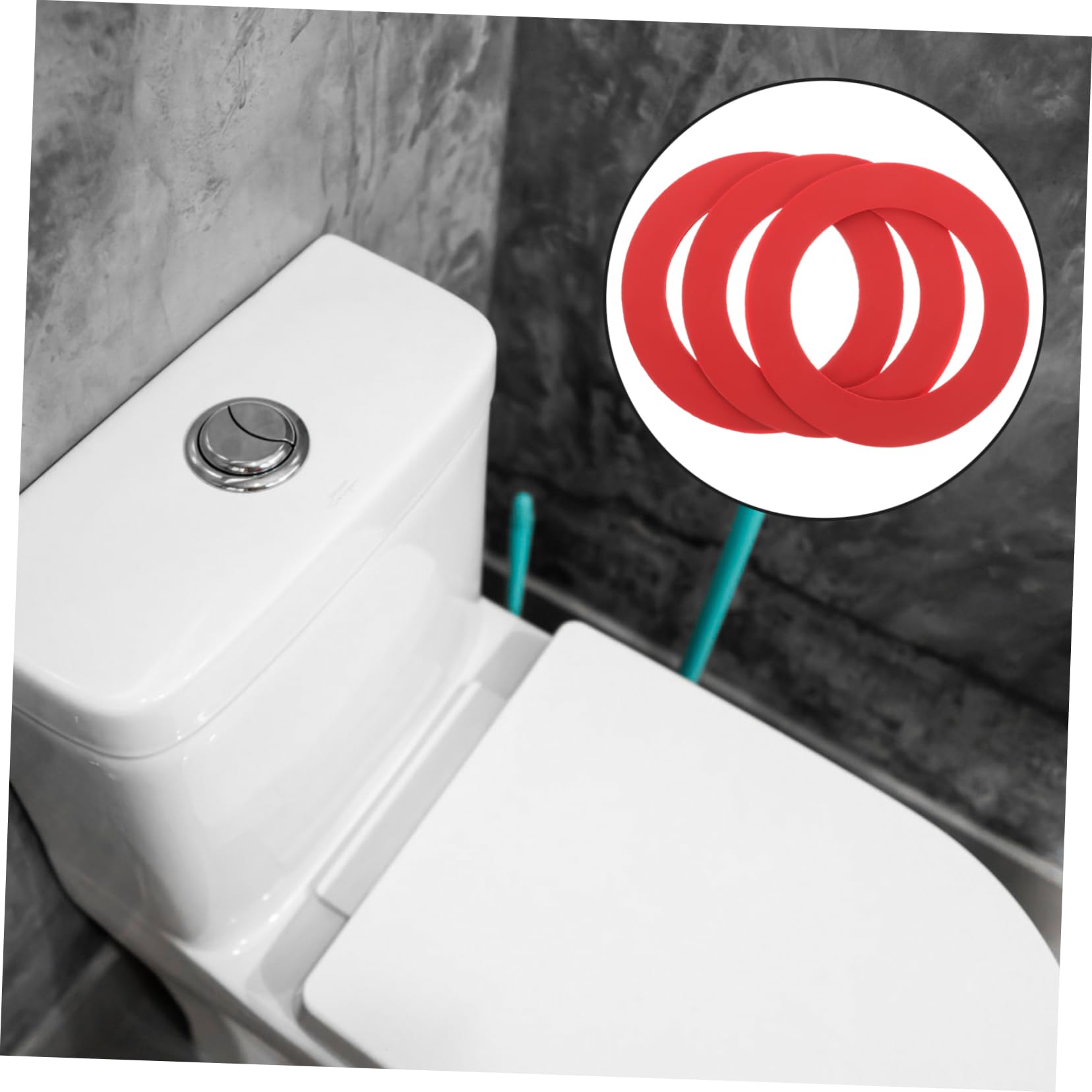 Hemobllo 12stücke Dichtungen Für Toilettenspülkästen Wasserabweisende Ersatzteile Für Toilettenspülventile Einfache Installation Langlebige Abdichtung Für Optimale Leistung