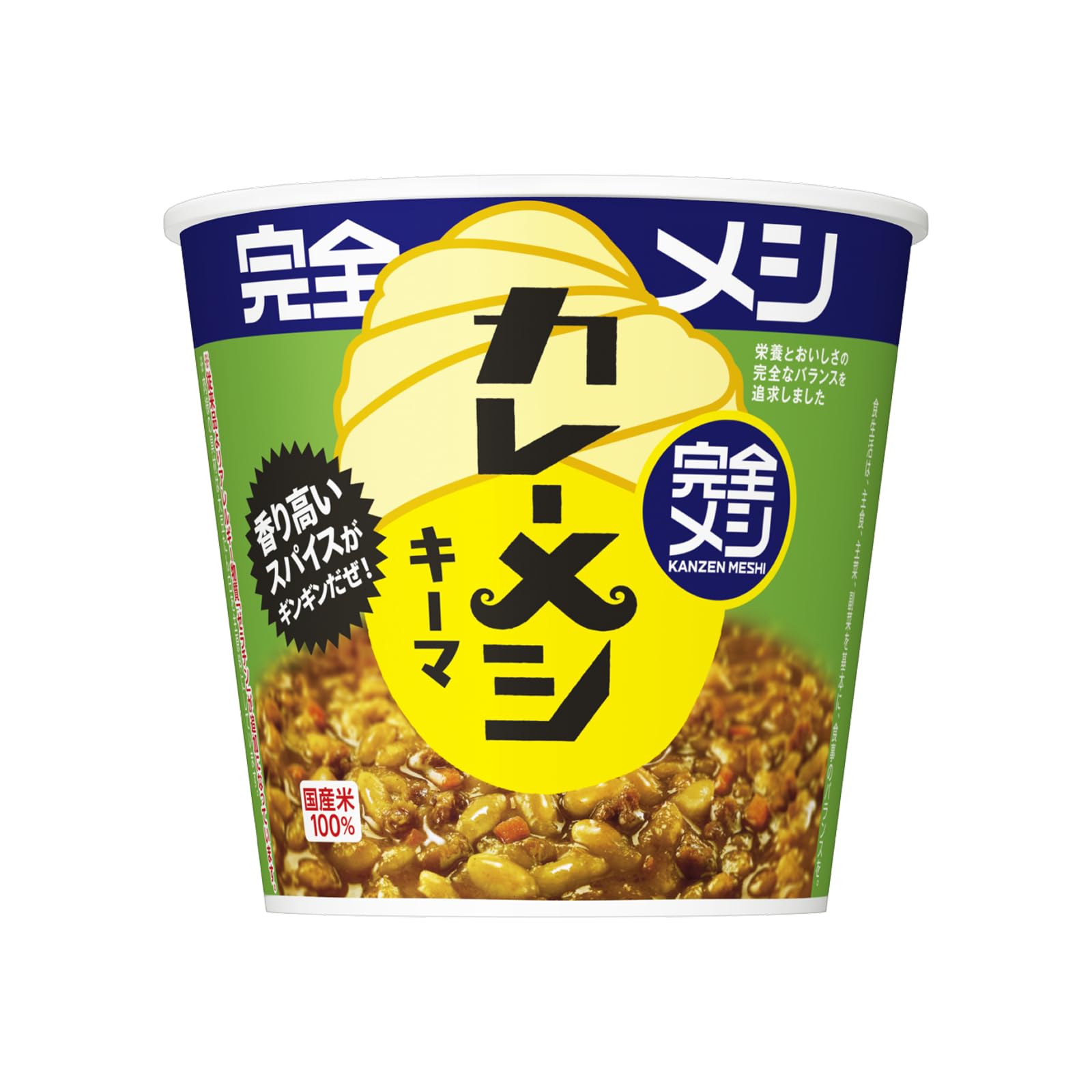 【完全メシ】日清食品 キーマカレーメシ スパイシー 12食セット たんぱく質 P…