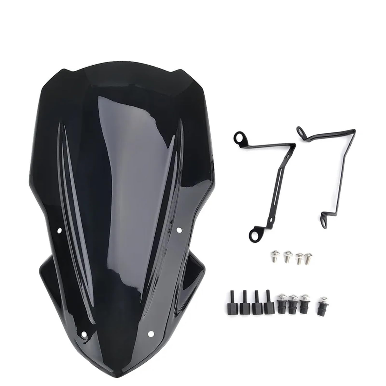 powietrzadeflektor Pasuje do Kawasaki Z 900 2017 2018 2019 Owiewki motocyklowe z uchwytem na szybę przednią Deflektor motocykla(A with Bracket)