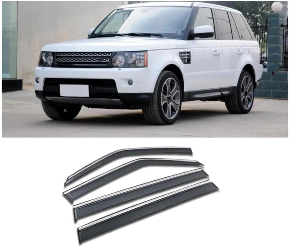 Wind Deflectors for Range Rover Sport L320 2005-2013 Rear Window Wind Deflectors Sun Visors Wind Shield Deflector