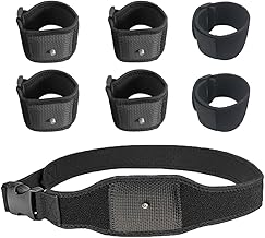 HTC Vive Tracker, Vive Ultimate Tracker full-body tracking strap, tracker fixing strap, tundra tracker strap, 1 belt, 4 wrist straps, 2 extension straps.