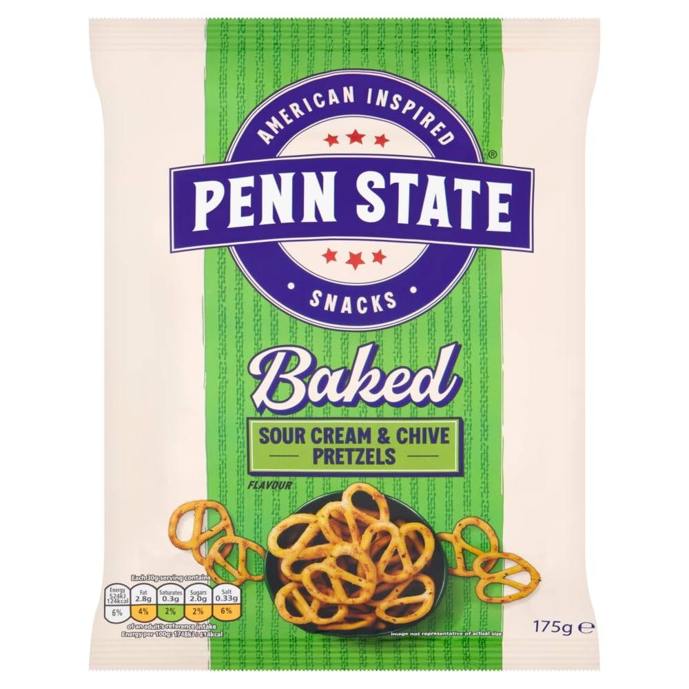 Amazon.com: Penn State - Pretzels - Sour Cream & Chive - 175g