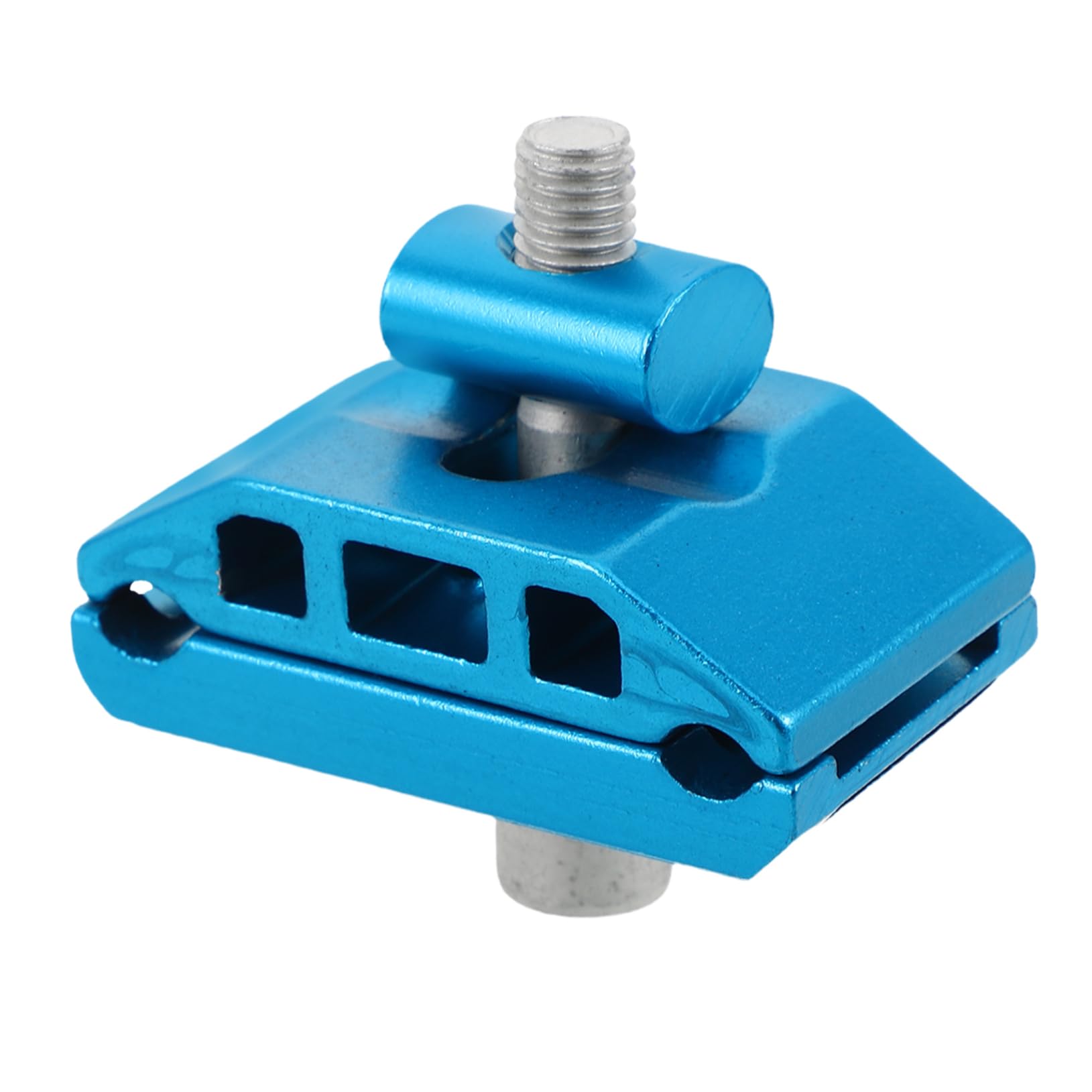 Mikikit Bicycle Seat Clamp for Mountain Bikes Adjustable Quick Release Seatpost Connector Durable Saddle Clip Easy Installation for Comfortable Cycling