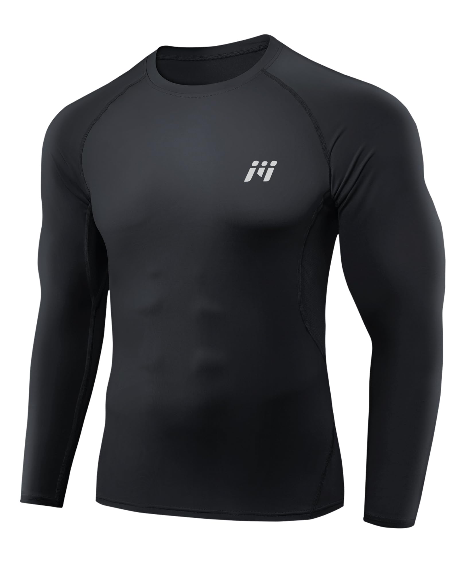 MEETWEE Camiseta Compresión Hombre Manga Corta/Larga Técnica Transpirable para Running, Gym y Ciclismo Capa Base Deportiva