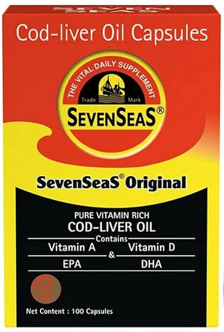 Seven Seas Original Cod Liver Oil Capsules Seven Seas Original Cod Liver Oil Capsules