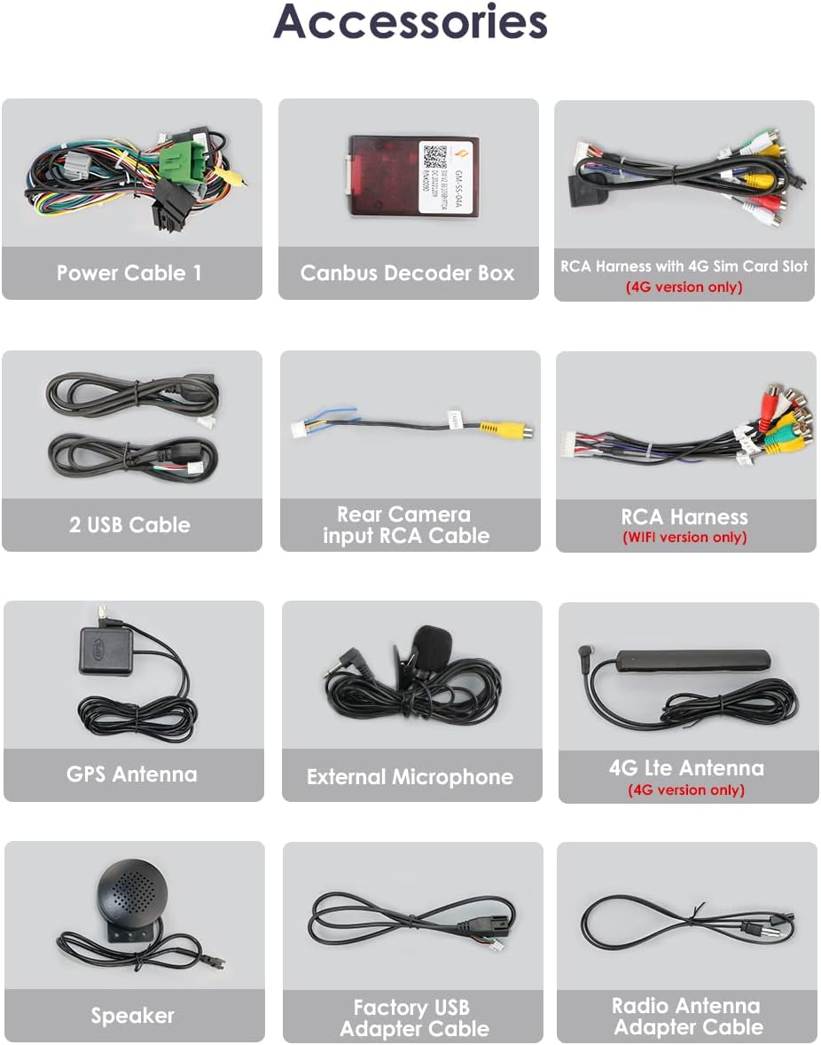 Car stereo display showing a rear view camera feed with parking guidelines