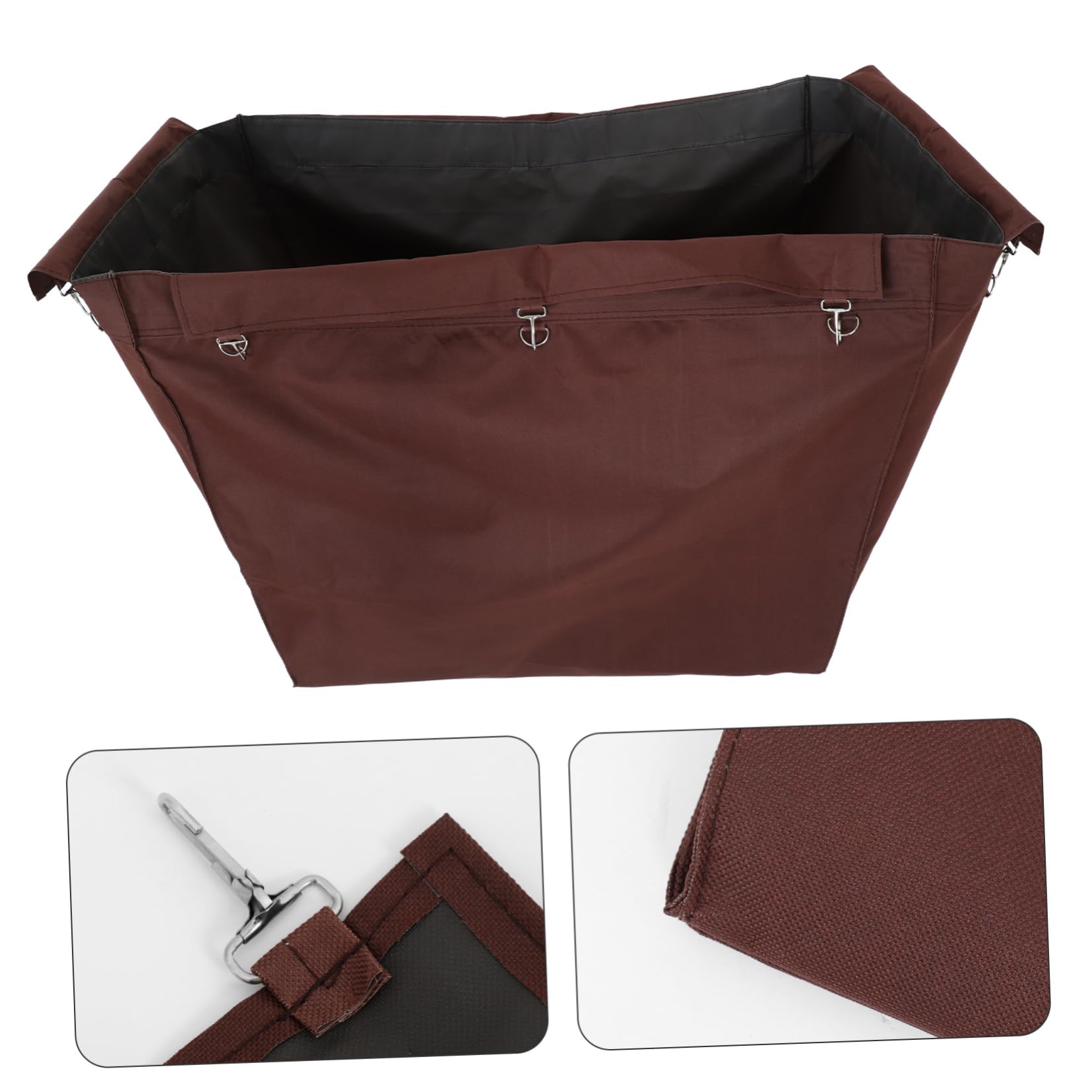 Borsa Porta Biancheria Oxford Grande Capacità Rimovibile Facile Manutenzione per Carrelli del Personale in Contesti di Pulizia e Ospitalità