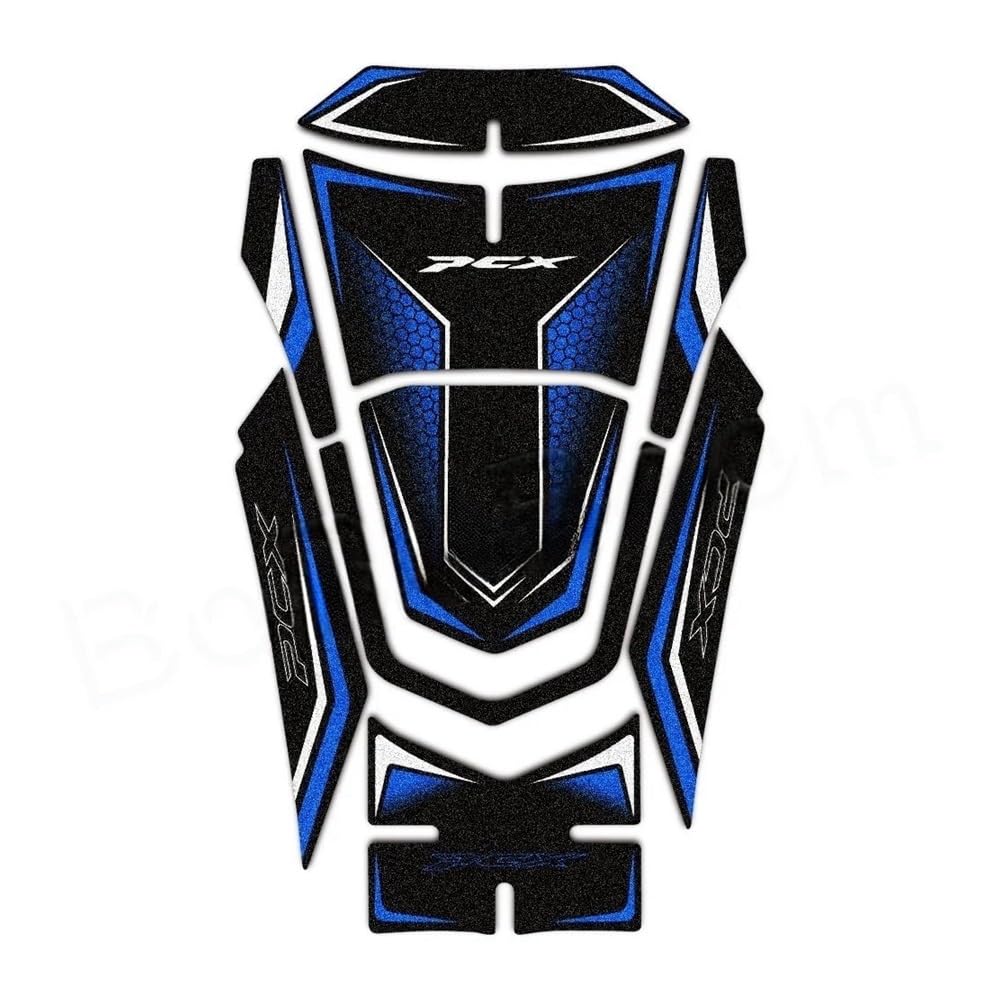 Motorbike Tank Protector Motorcycle Fuel Tank Traction Pad Sticker Protector Accessories for PCX160 Pcx 160 2020-22 Stickers