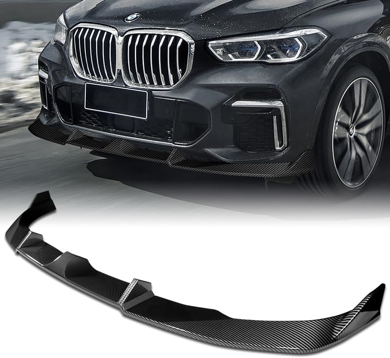 Amazon.com: HK5 3pcs Front Bumper Lip Spoiler Body Kit Compatible with ...