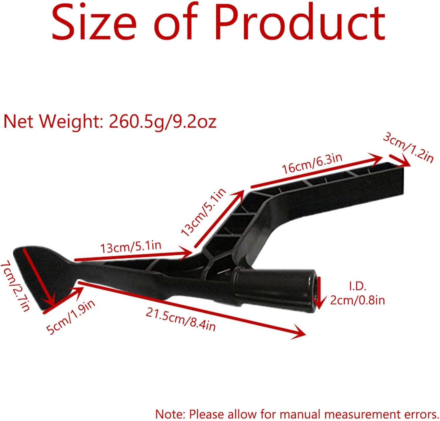 SEIWEI Gutter Cleaning Tool with Threaded Design, Gutter Cleaning Spoon and Scoop with Hook to Clean Leaves and Debris Under Gutter Hangers, Multi-Use Tool