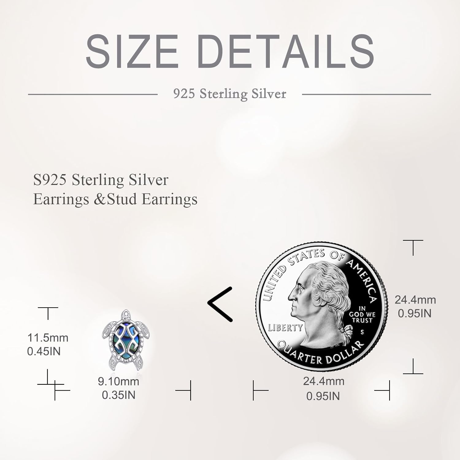 Animal Earrings for Women 925 Sterling Silver Stud Earrings Cute Animal Jewelry Gifts Birthday Gifts for Friends - Image 4