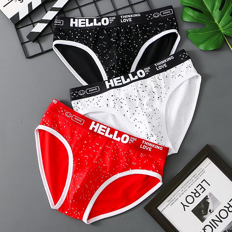 3 Pcs Men's Low Rise Breathable Modal Briefs
