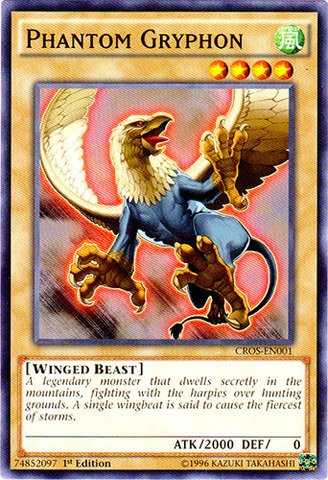 Yu-Gi-Oh! - Phantom Gryphon (CROS-EN001) - Crossed Souls - 1st Edition - Common