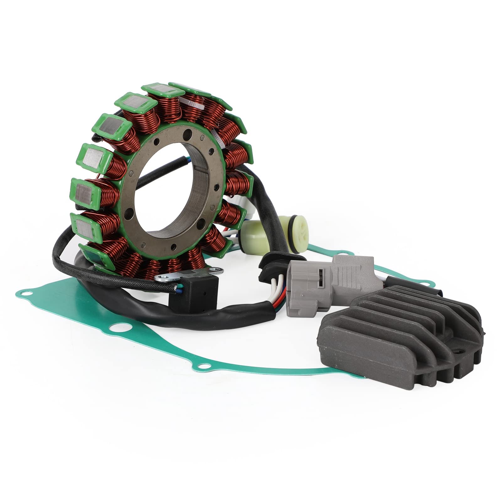 Topteng Magneto Stator + Onduleur de Tension + Joint pour Yama-HA YFM350R Raptor 350 2004-2013
