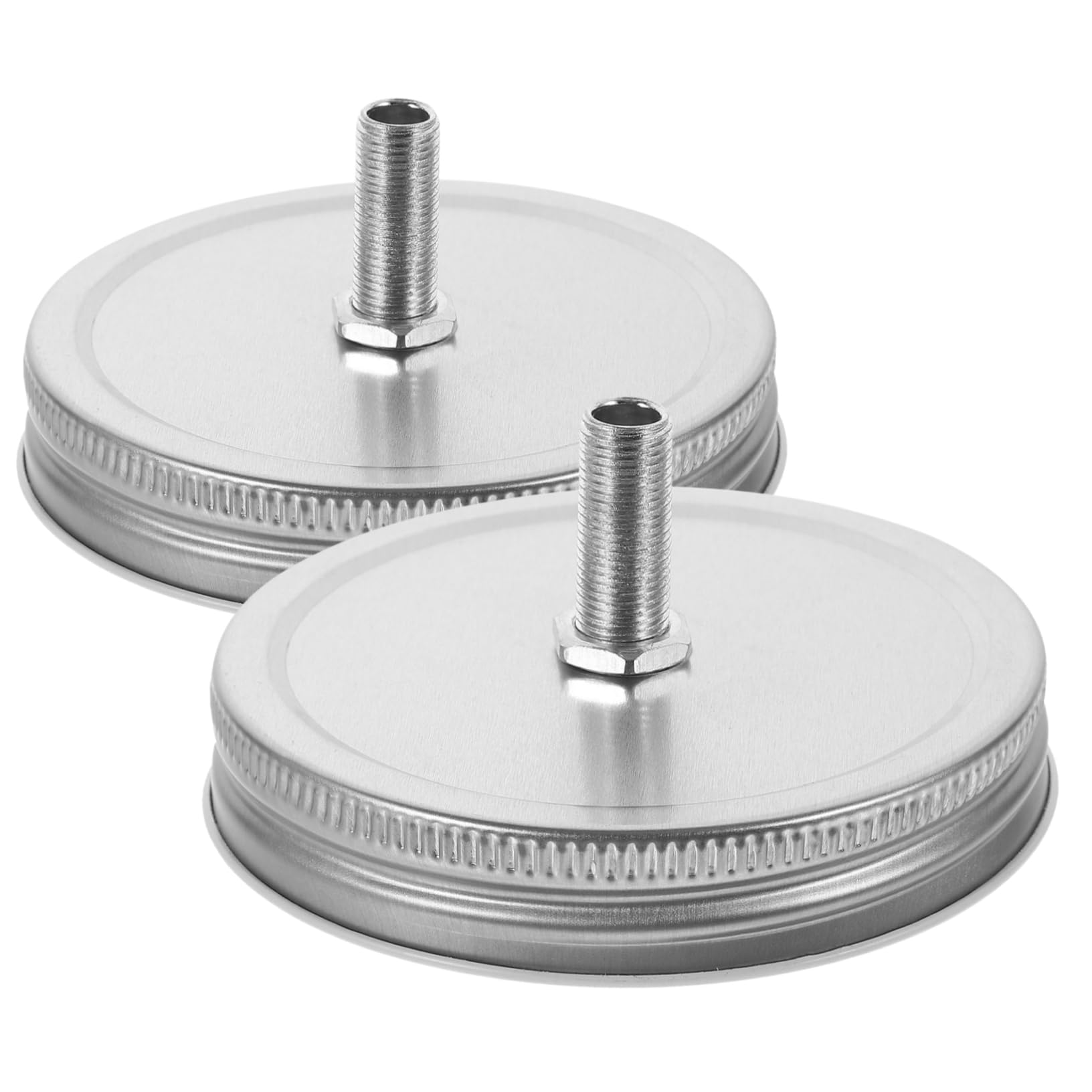 TOGEVAL2pcs Mason Jar Oil Lamp Cover Mason Jar Kerosene & Alcohol Lamp Lids for Home Decor & Versatile Mason Jar Accessories