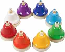 デスクベル　ミュージックベル　ハンドル8音 Amazon.com: KC Music Bell (Desk Bell) 8 Sound Set Bear Desk