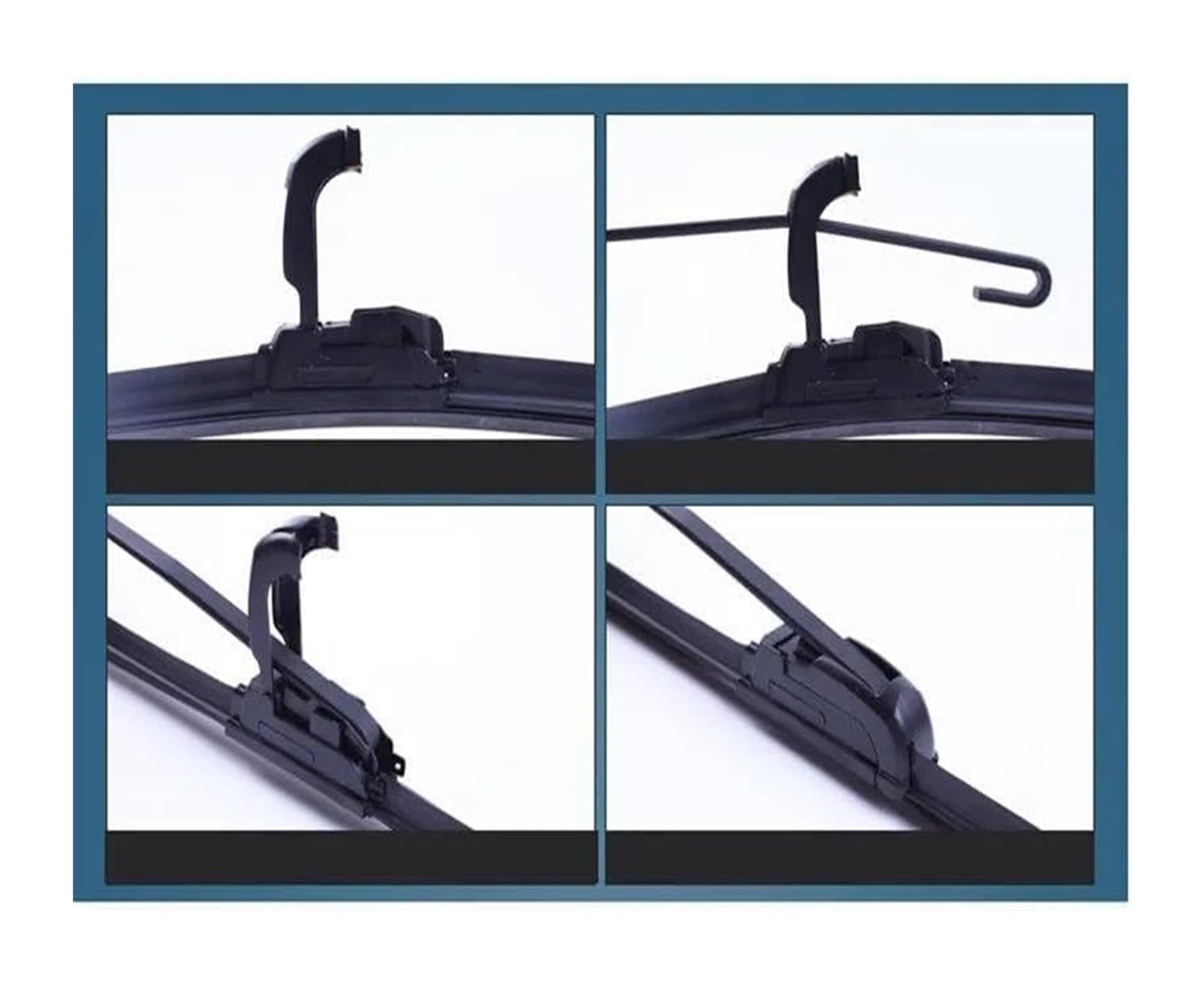 Tergilunotto Automobilistico per Vauxhall per per Antara 2006-2019 Spazzole Tergicristallo Auto Anteriore Tergicristallo Posteriori Set Kit Parabrezza Finestra 24 "16" 12"