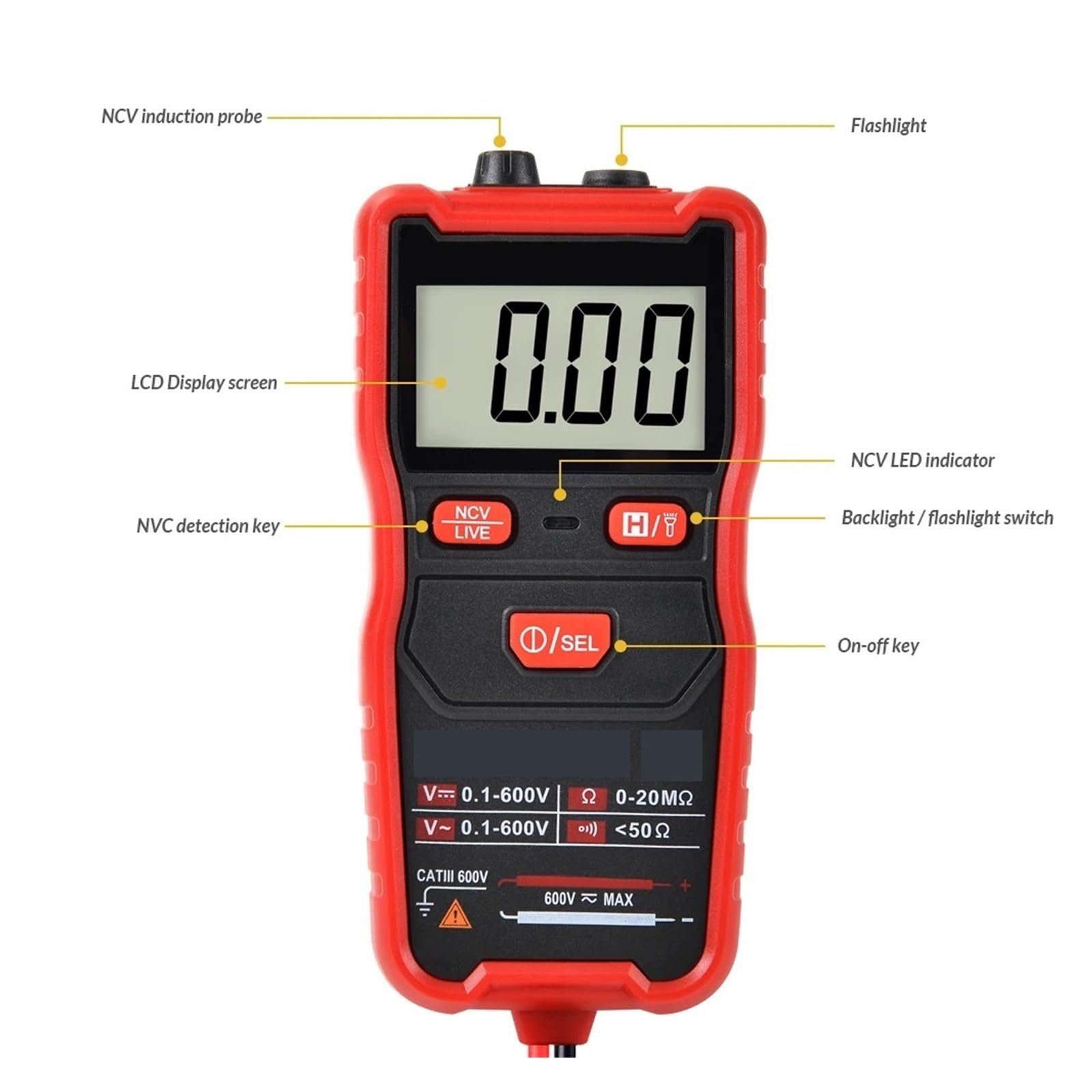 Kit De Soldador Eléctrico Temperatura Ajustable, Estación Reparación Soldadura 80W Con Herramientas Multímetro Calentamiento Preciso(Black KIT2)