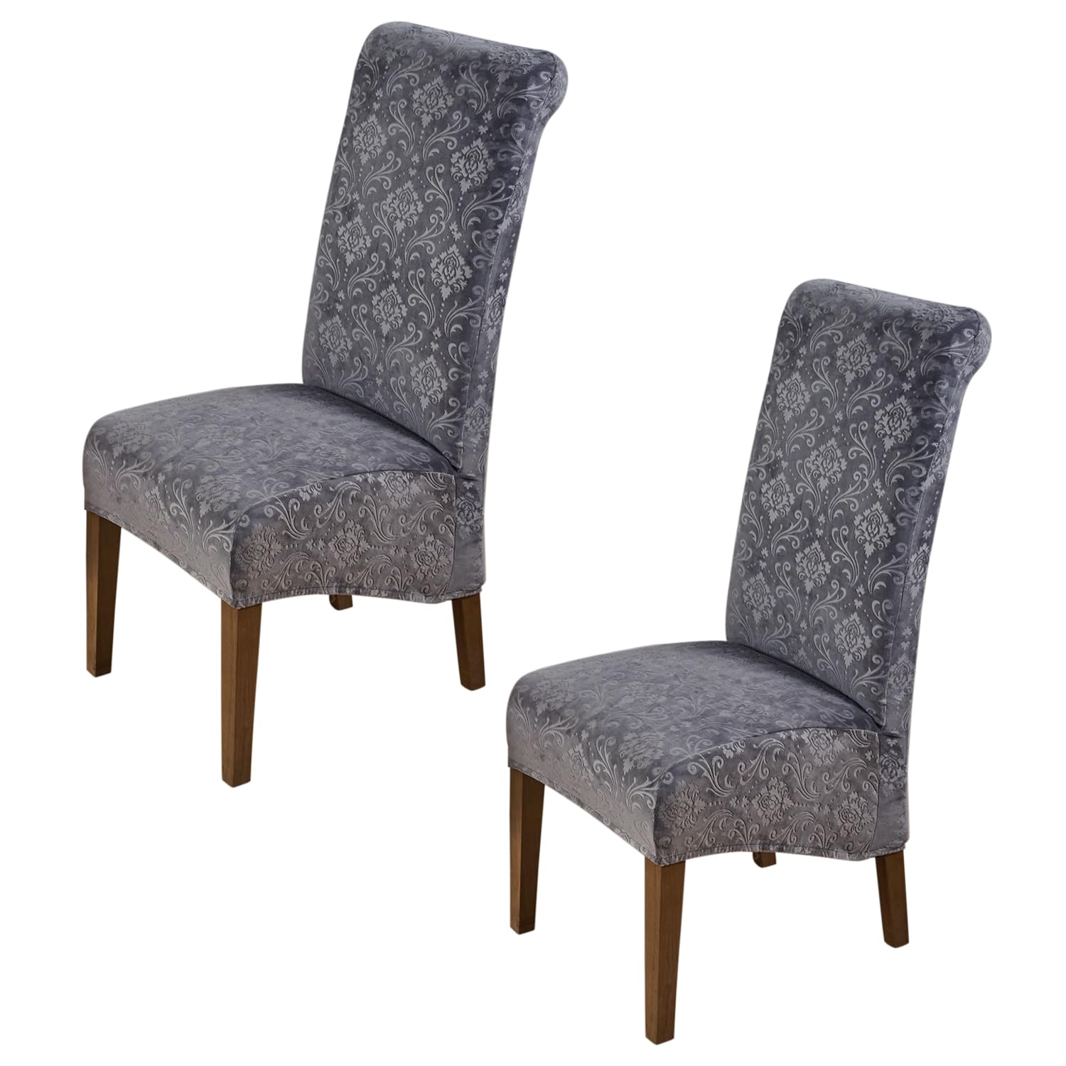 Velvet Dining Chair Covers - Set of 6 -21