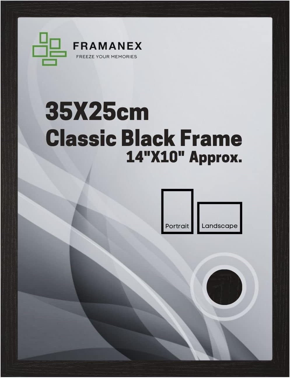 25 x 35 Cm Black Picture Frame, 25x35cm Picture Frames, 25x35cm Photo
