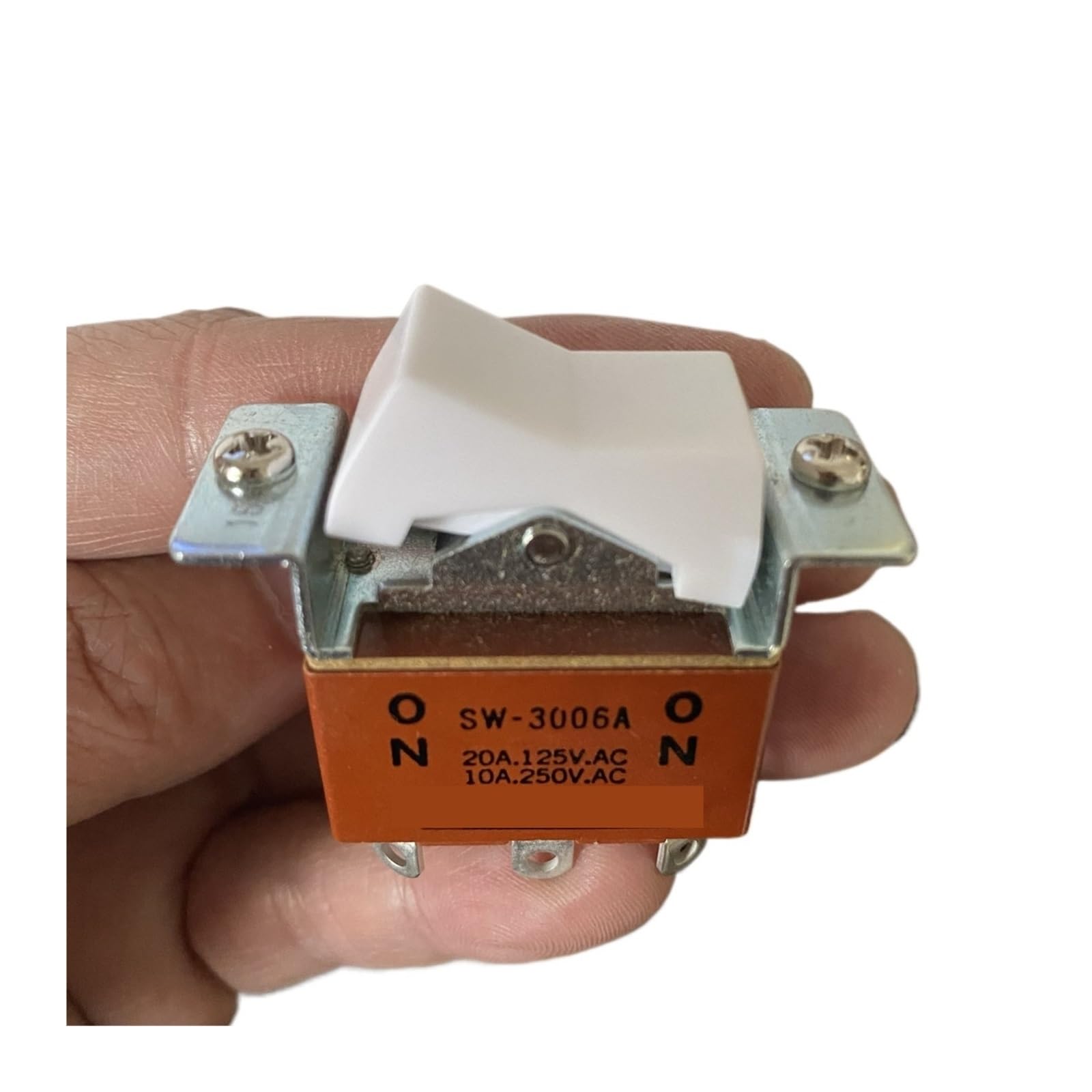 X psblty Power Switch SW-3006A 10A 250VAC 6-pin, 2-position Toggle Switch