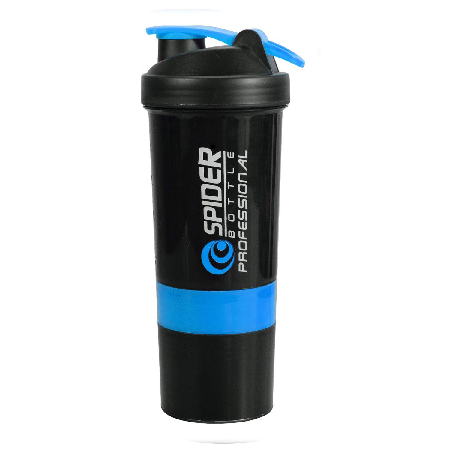 COOL INDIANS Shaker Bottle for Gym|BPA-Free and 100% Leak-Proof Protein Shaker Bottle with 2 Extra Storage Compartment (500ML Shaker) (Blue) (B09TT1SGC9) Amazon Price History, Amazon Price Tracker