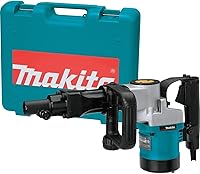 Makita HM1211B 20 lb Demolition Hammer - 10 Amp, 2000 BPM, 14.2J Impact Energy, 3/4" Hex Bits for Concrete Breaking
