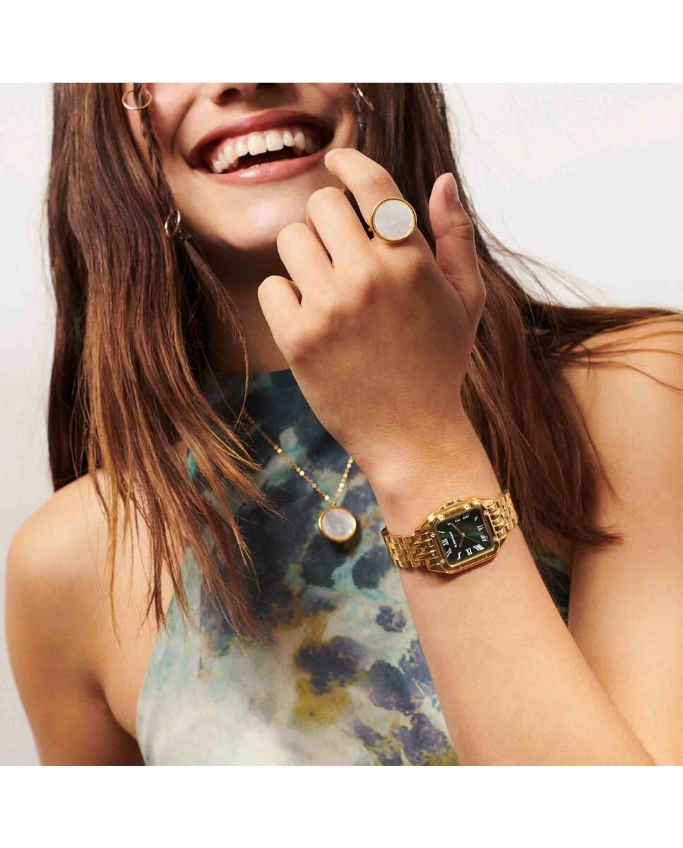 Radiant - Colección Bahamas - Reloj analógico de Pulsera para Mujer. Reloj de Brazalete con Esfera y Correa de Acero. Tamaño 28mm. 3ATM.