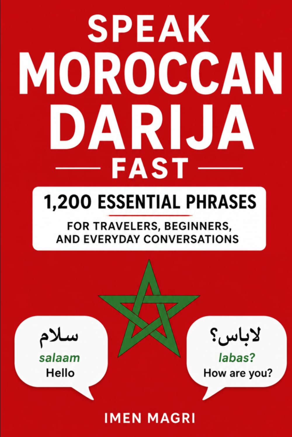 Speak Moroccan Darija Fast: 1,200 Essential Phrases for Travelers, Beginners, and Everyday Conversations