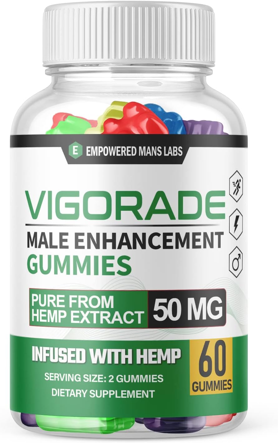 Vigorade Gummies, Vigorade Gummies for Men (1 Pack)