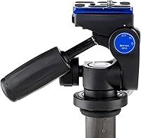 Vista 6 de Benro HD1A Cabezal panorámico/inclinable de 3 vías, capacidad de carga de 8.8 libras, liberación rápida compatible con Arca, controles