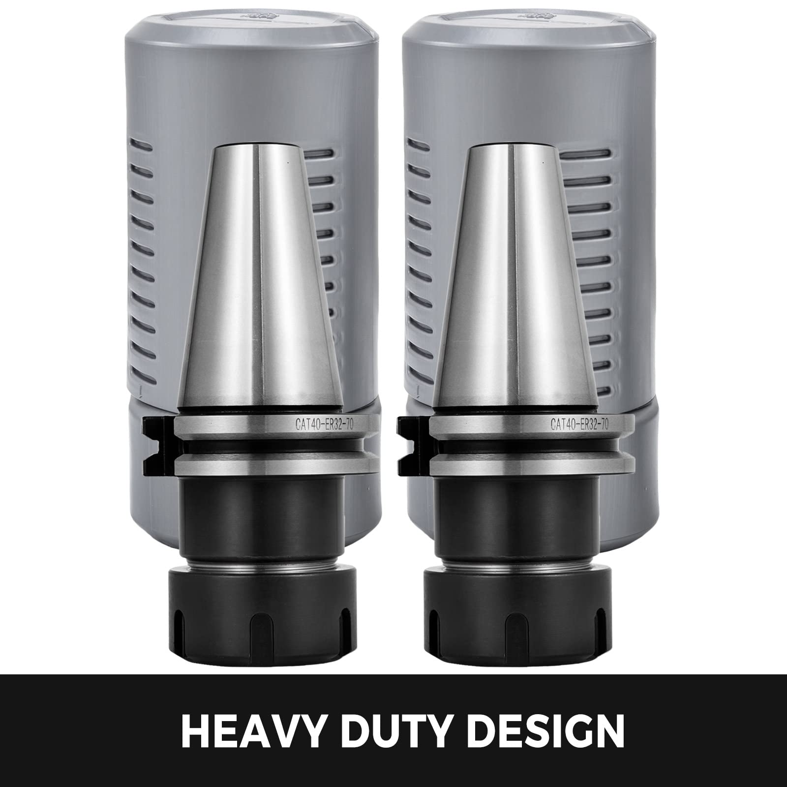 VEVOR 5-teiliges Spannzangen-Set, CAT40 ER32 Spannzangenfutter, für CNC-Graviermaschine und Fräsdrehmaschine (CAT40 ER32)