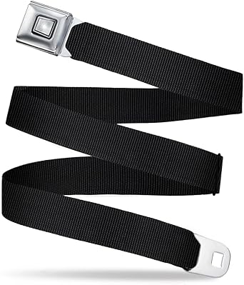 Seatbelt Buckle Belt – Adjustable Fashion Belt With Push-Button Buckle, Officially Licensed Disney