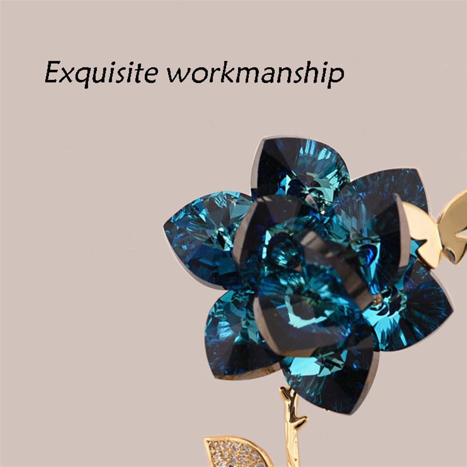 GLigeT Broche Broche de Mariposa de Flores, Broche de Moda Ligero y Lujoso, Ropa Brillante, Accesorios a Juego, Regalo for Novia Broches para Ropa