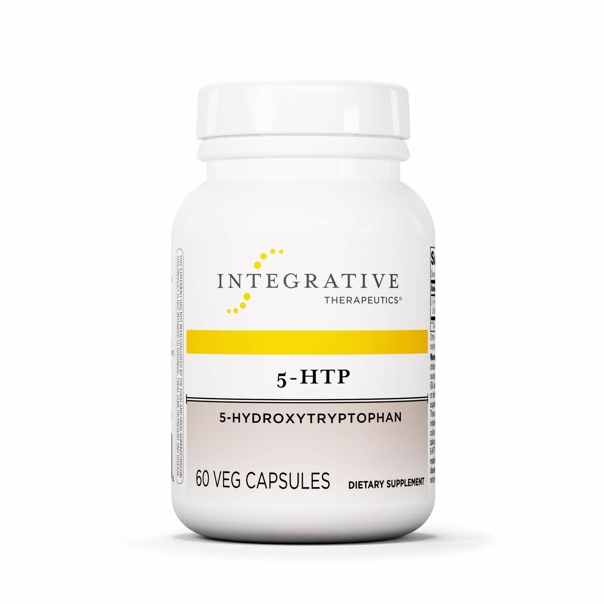 Integrative Therapeutics 5-HTP - Supplement That Supports a Healthy Outlook & Restful Sleep* - Vegan, Dairy-Free & Gluten-Free - 60 Capsules (60 Servings)